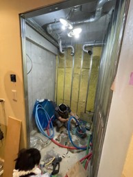 2WAYタッチ水栓でお湯の出し止めが楽々　中野区K様邸